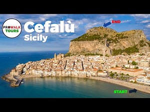 Cefalù, Sicily Walking Tour - 4K with Captions - Prowalk Tours