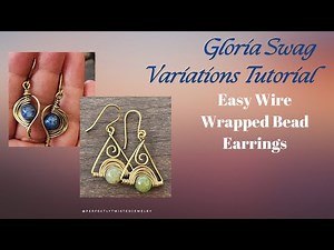 DIY Wire Wrapped Earrings! Variations Tutorial