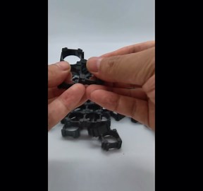 100Pcs 18650 Lithium Battery Holder Kit, Durable Plastic Cylindrical Cell Bracket, Spacer Stand for Secure DIY Battery Pack Assembly & Storage