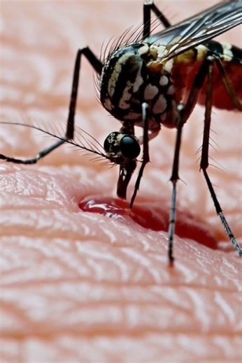 Mosquito Eating Blood | Mosquito Video | Mosquito sucking Blood🦟 | Blood Cartoon | Mosquito Blood AI