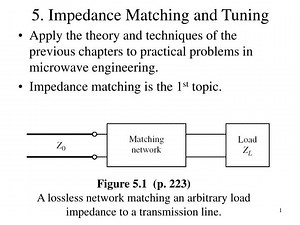 5. Impedance Matching and Tuning - SlideServe