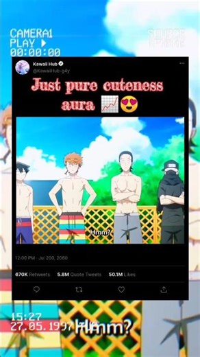 •||• Pure Cuteness Aura... •||• #animeedit #anime #otaku #demonslayer #onepiece #amv