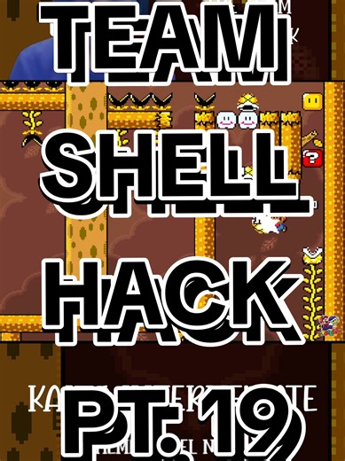 Shelltree by Monkeyfist 😎🤙 Team Shell Hack #mario #retro #gaming #gamingontiktok #smw #smwkaizo #fyp #banshell