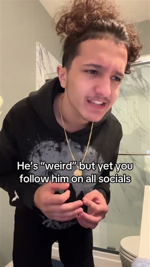 But he’s so “weird” gtfo #funny #relatable