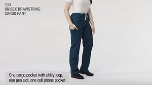 Watch WonderWink Drawstring Cargo Scrub Pant on Amazon Live