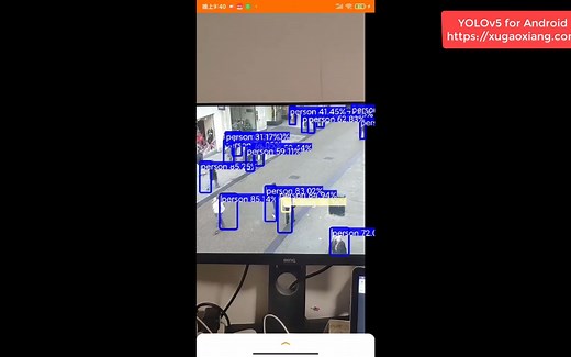 YOLOv5 的 Android 部署，基于 tflite