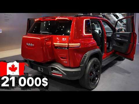 Chinese EV SUV in Canada! BYD FangChengBao Titanium 3 EV 2026