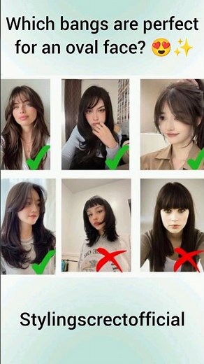How to Choose the Best Bangs for Oval Face Shape (Easy Hair Guide)#bangs #ovalface #hairstyleguide