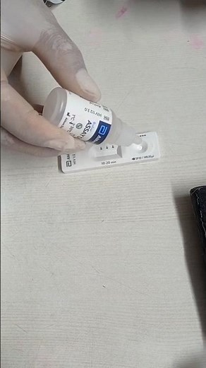How to use HIV rapid test kit #hiv #medico #doctor #nursing #youtubeshorts #shorts