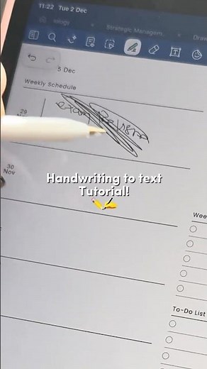 How to Turn Handwriting Into Text on iPad ✍🏽✨ (Scribble Feature)