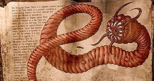Meet The 5-Foot, Venom-Spitting Death Worm Said To Stalk The Gobi Desert