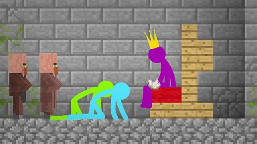 Villagers - Animation vs. Minecraft