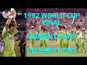 1992 Cricket World Cup final moment and celebrations | Last Ball & Historic Celebration!