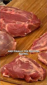 Learn How To Seam A Boneless Leg of Lamb In 2 Minutes | Essential Pépin #howto #cooking