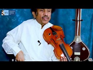 Bowing the Violin | Dr L Subramnaiam and Ambi Subramaniam