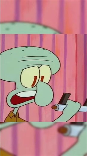 What happens when Squidward travels into the future | #spongebob #shorts