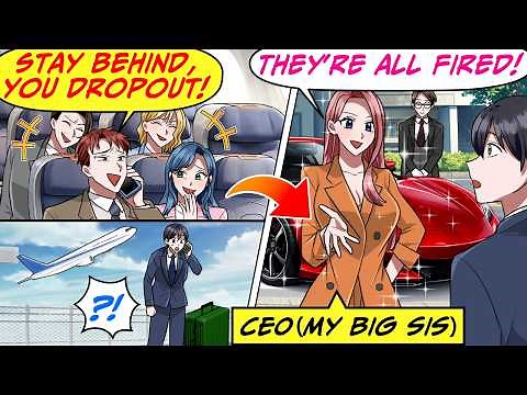 I Got Left at the Airport on the Day of My Overseas Work Trip! Then, My Big Sis…[RomCom Manga Dub]