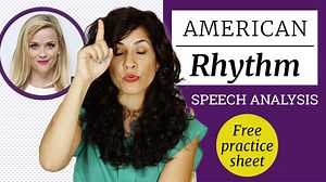 American Rhythm: Reese Witherspoon speech analysis