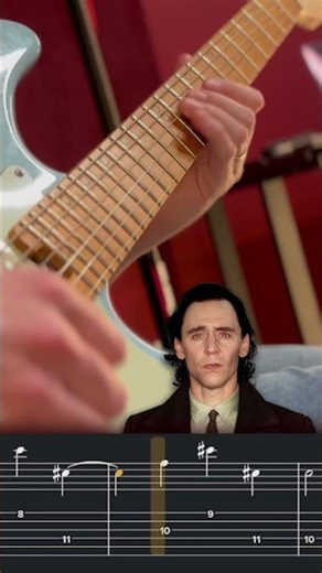 Loki's Green Theme on GUITAR is EPIC! #Loki #TABS #Marvel #Guitar
