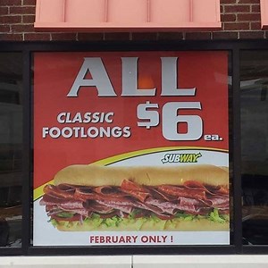 Perforated Window Decals