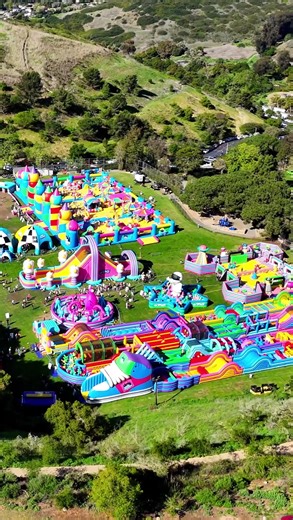 TIME TO BOUNCE, SYDNEY! Family fun that doesn’t involve sitting on your phone while the kids play. Jump, laugh, and bounce together at The Big Bounce. Coming to Olympic Park Feb 20th - Mar 1st. 👟 Kid parent sessions 💥 Multiple massive inflatables, games, DJs, food trucks and more! 🎟️ 3-hour tickets available now! | The Big Bounce Australia