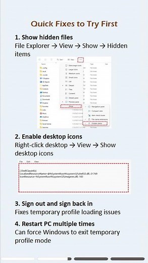 Desktop Files Missing After Restart? Recover Fast. #file #missing