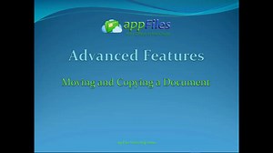 Moving and Copying a Document