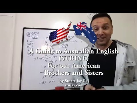 An American's Guide to Australian English (STRINE) - How Not to Balls Up an Aussie Accent