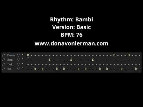 Bambi (Basic) 76 bpm
