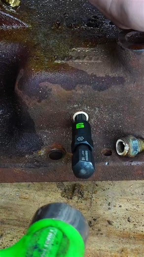 This is how to remove a broken-off brass fitting using the GripEdge G-FORS Broken Bolt Extractor (PN: BBX14S). Its straight-cut, non-tapered design allows you to both tighten and loosen, helping break seized fasteners free. Once removed, the integrated G-FORS (GripEdge Foreign Object Removal System) pushes the fitting/fastener cleanly out of the extractor for fast, hassle-free reuse. #MechanicTools #handtools #technician #automotivetools #gripedge | GripEdge Tools