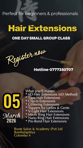 Become a Certified Hair Extension Expert in One Day!