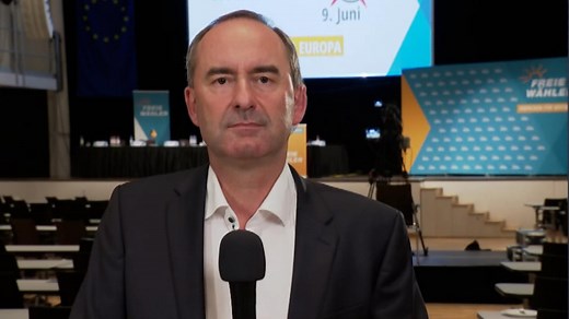 BR24: Freie Wähler: Interview mit Hubert Aiwanger zum Europa-Wahlkampf