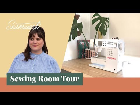 Sewing Room Tour: Taylor’s small sewing space