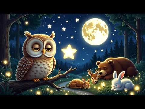 The Secret of Sleep 🌙 Oliver the Owl Learns to Rest with Luna the Star | Calming Bedtime Story