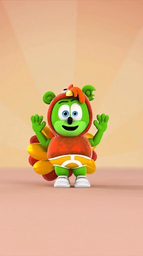 35K views · 92 reactions | Before we jump into Gummy Christmas full force, how about we do the Turkey Dance? Head over to our YouTube Channel and shake your tail feathers 旅 | Gummibär The Gummy Bear | Facebook