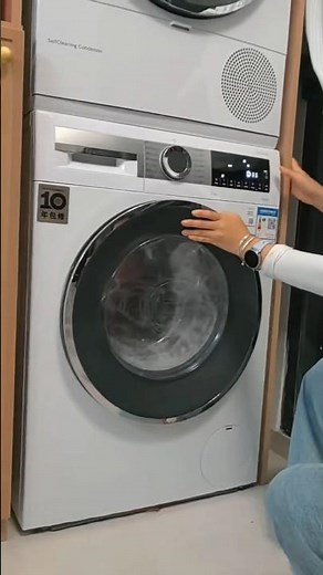 love how convenient this little washing machine is 🙂‍↔️✨🧺 #shorts