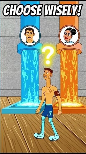 Help Ronaldo Find Right Color - Color Mix Challenge ❤️👍 #ronaldo #fcmobile #challenge #shorts