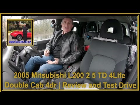 2005 Mitsubishi L200 2 5 TD 4Life Double Cab 4dr | Review and Test Drive