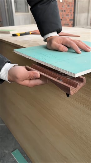 part539#Extended🪚dual-purpose chamfering#tool for#woodworking and #plasterboard📏ceiling installation