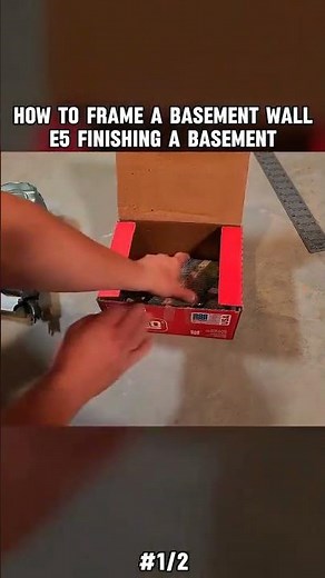 part 4 How to Frame a Basement Wall Step by Step | DIY Basement Finishing Guide
