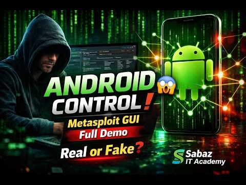 This Tool Can Control Android Phone 🔥 (Educational Only) Sabaz IT Academy 💻#2026