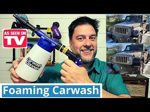 Carwash Cannon review: foaming carwash kit #CarwashCannon #carwash💦 [290]