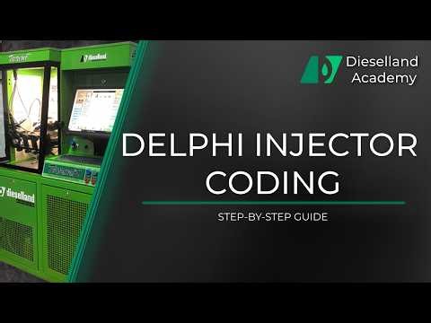DIESELLAND ACADEMY|Part 2. Delphi injector coding step-by-step guide.