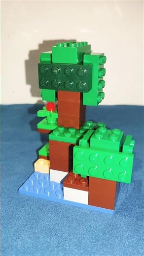 Lego Minecraft Forest ( Lego Easy Build) Beginner Friendly!!!!