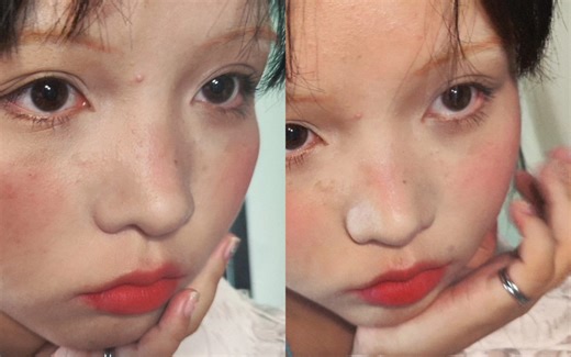 【中英双语】freckle doll makeup｜终于开口说话了