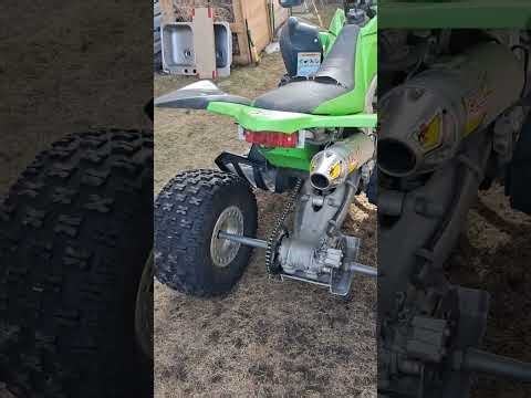 Run through and review of a 2008 kfx450r