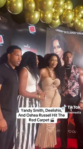 Yandy Smith, Deelishis, And Oshea Russell Hit The Red Carpet For A Taste Of Betrayal. Streaming Now On Tubi! #megamindmedia #yandysmith #deelishis #oshearussell #mendeecees