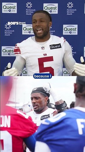Kayvon on the OLB unit's team mindset 🤝 #giants #kayvonthibodeaux #giantsdefense #nfl #football