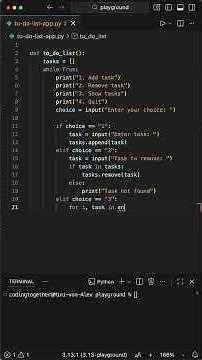 Todo List App in Python in 60 Seconds
