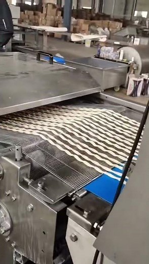Pretzel Twist Sticks production line